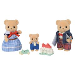 Sylvanian Families - Biscuit Bear Family (5851) / Toys