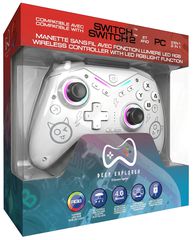 Deep Explorer - Wireless Controller - Spark - White (Switch / Switch 2) / Nintendo Switch 2-thumb-2