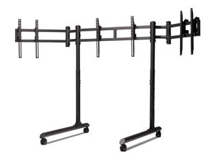 Next Level Racing - Round Tube Triple Moniter Stand / Computers