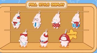 MOMO BUNNY - Vibrant Series - Blind Box 6 Plush set