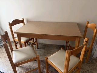 ΚΑΡΕΚΛΕΣ ΤΡΑΠΕΖΙΟΥ ΚΟΥΖΙΝΑΣ 4 ΤΕΜΑΧΙΑ