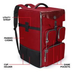 Enhance Board Game Backpack Collector's Edition Red-thumb-2