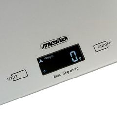 Mesko MS 3145 Electronic kitchen scale Grey Countertop Rectangle-thumb-3
