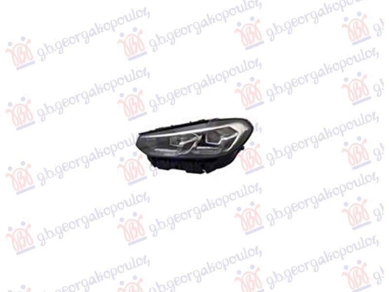 ΦΑΝΟΣ ΕΜΠΡΟΣ FULL LED ΜΑΥΡΟ (TYC) - 153305134