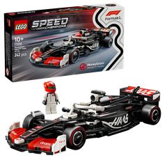 LEGO - Speed Champions - MoneyGram Haas F1 Team VF-24 Race Car (77250) / Toys