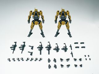 3 MIN PROJECT - Fenrir (Yellow) - Model Kit 1/18 11.2cm-thumb-0