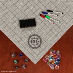 Enhance Tabletop Grid Mat Campaign Kit DnD beige-thumb-1