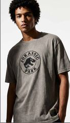 JURASSIC PARK - Logo - T-Shirt Oversize (M)