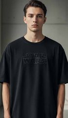 STAR WARS - Logo - T-Shirt Oversize (L)-thumb-0