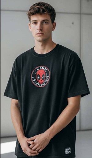MARVEL - Deadpool - T-Shirt Oversize (XXL)