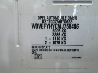 Κλούβα Opel 2021 COMBO*ΕΛΛΗΝΙΚΗΣ ΑΝΤ.*3ΘΕΣΙΟ *CARPLAY*CRUISE CONTR* BOOK SERV-thumb-23