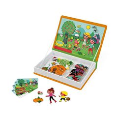 Janod - Magneti'Book - 4 Seasons - 115 magnets (LKJ2721) / Toys