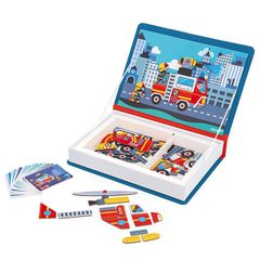 Janod - Magneti'Book - Firefighter (LKJ2583)-thumb-1