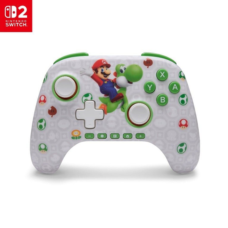 PowerA - Advantage Wireless Controller for Nintendo Switch 2 - Mario & Yoshi / Nintendo Switch
