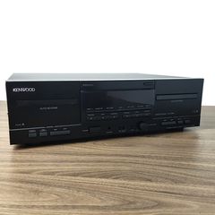 Kenwood KX-W4080 Vintage Double Cassette Deck Κασετόφωνο Διπλό Μαύρο