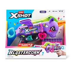 X-Shot - Blastercorn Dark Unicorn (16 Darts) (36882) / Toys