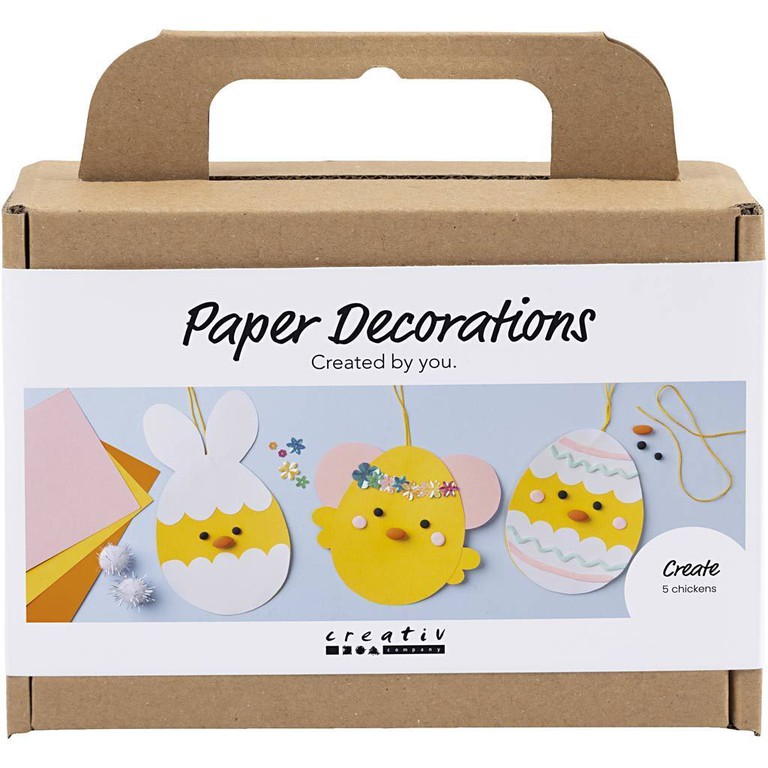 Mini DIY Kit – Easter Paper Decoration / Toys