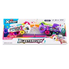 X-Shot - Blastercorn Unicorn Blaster 2pk (32darts) (36855) / Toys