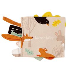 ThreadBear - Book - Baby Activity Book - Woodland - (TB4066)