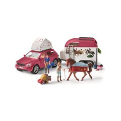 Schleich - Horse Club - Horse Adventures with Car and Trailer (42535) / Toys