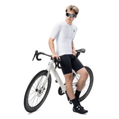 Rockbros 15200025 Short Sleeve Cycling Jersey Size XXL - White-thumb-4