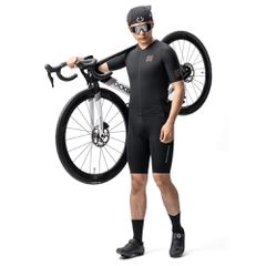 Rockbros YDDX011 Diamond Short Sleeve Cycling Jersey Size S - Black-thumb-3