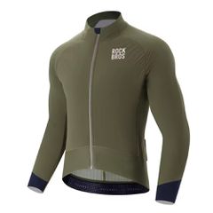 Rockbros YDWT014 Winter Fleece Double Layer Cycling Jacket Size M - Green