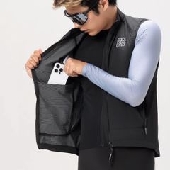 Rockbros YDMJ003 Windproof Vest Spring/Autumn Size S - Black-thumb-3
