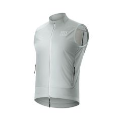 Rockbros YDMJ003 Spring/Autumn Windproof Vest Size XXL - White/Gray-thumb-0