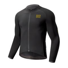 Rockbros YDWT020 Diamond Cycling Jersey Spring/Autumn/Winter Size XS - Black