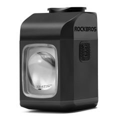 Rockbros M8 1600lm front bike light with remote control 10m rechargeable 4000 mAh - black