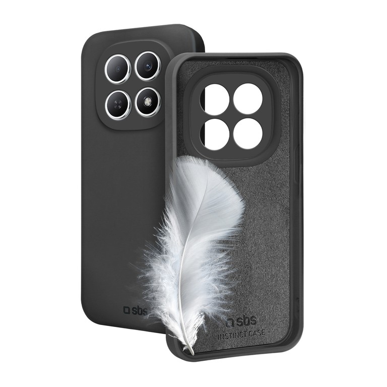 SBS Instinct Case for Xiaomi Redmi Note 15 - Black
