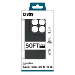 SBS Instinct Case for Xiaomi Redmi Note 15 Pro - Black-thumb-1