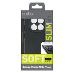SBS Instinct Case for Xiaomi Redmi Note 15 4G - Black-thumb-1