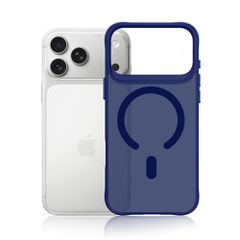 3mk Smoke MagCase for iPhone 17 Pro Max - Blue-Translucent-thumb-2