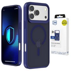 3mk Smoke MagCase for iPhone 17 Pro Max - Blue-Translucent