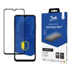 Reinforced full-screen tempered glass 3mk HardGlass Max Black for Samsung Galaxy A05s