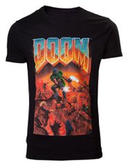DOOM T-Shirt Classic Boxart Size M