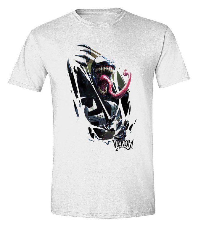 Marvel T-Shirt Venom Rip Through Size S