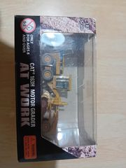 CAT 163h MOTOR GRADER AT WORK 1:87 SCALE-thumb-3