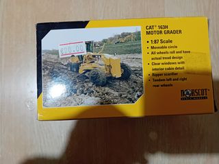 CAT 163h MOTOR GRADER AT WORK 1:87 SCALE-thumb-6