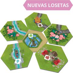 Spanish Dorfromantik Sakura board game-thumb-3