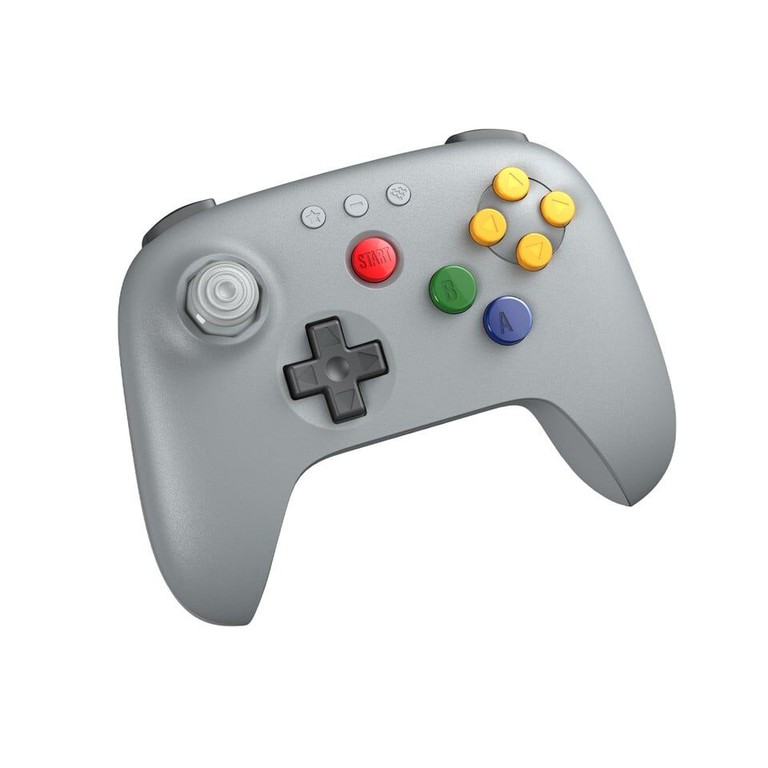 8Bitdo - 64 Bluetooth Controller - Grey / Nintendo Switch 2