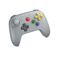 8Bitdo - 64 Bluetooth Controller - Grey / Nintendo Switch 2