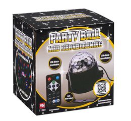 Top Light - Party Ball with Remote – LED Disco Light Effects (71209)-thumb-2