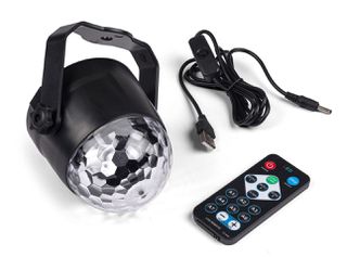 Top Light - Party Ball with Remote – LED Disco Light Effects (71209)-thumb-1