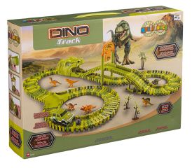 Multi Track - Dino Race Track Set, 168 Pieces (41747) / Toys
