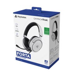 TRUST GXT498W Forta Headset - White / PlayStation 5