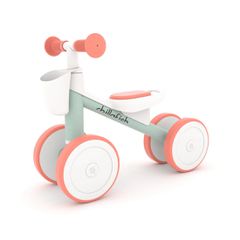 CHILLAFISH - Racer 4-wheel stylish rideon with TPR wheels, seat and carry handle (CPQR01BRP) / Toys