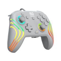 Turtle Beach - Wired Controller - Afterglow Wave (Grey) / Nintendo Switch 2-thumb-4